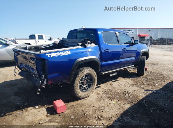 3TYCZ5AN8NT083437 2022 TOYOTA TACOMA Синий Задняя правая четверть