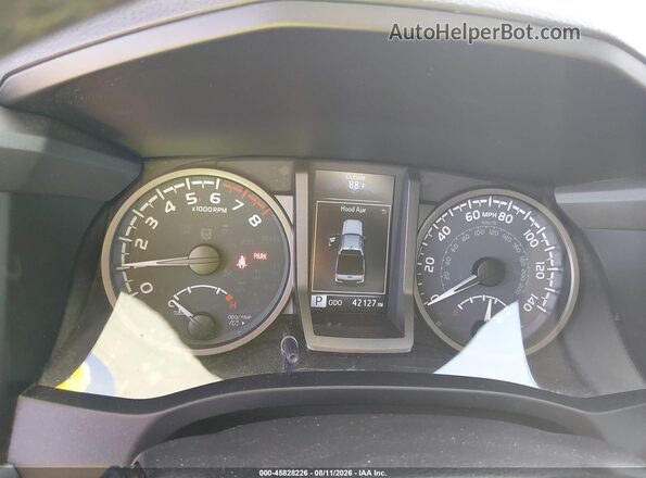3TYCZ5AN8NT083437 2022 TOYOTA TACOMA Синий Вид задних сидений