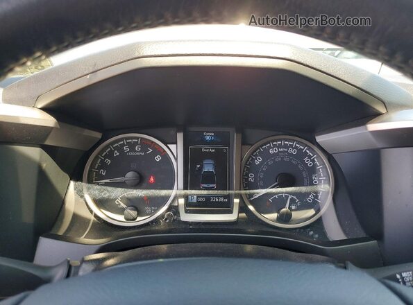 3TYCZ5AN8PT145972 2023 TOYOTA TACOMA Серый Вид щитка приборов