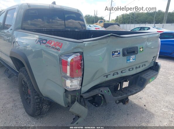 3TYCZ5AN8PT174520 2023 TOYOTA TACOMA Gray Դիմացի տեսք
