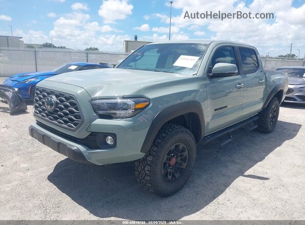 3TYCZ5AN8PT174520 2023 TOYOTA TACOMA Gray Առջևի ձախ երեք քառորդ տեսարան
