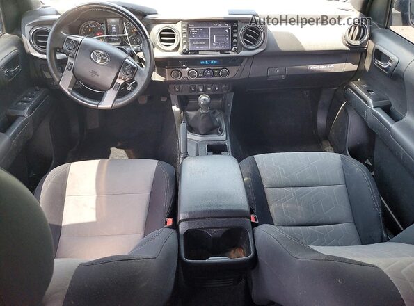 3TYCZ5AN9MT026985 2021 TOYOTA TACOMA Gray Dashboard view