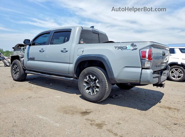 3TYCZ5AN9MT026985 2021 TOYOTA TACOMA Gray Rear left