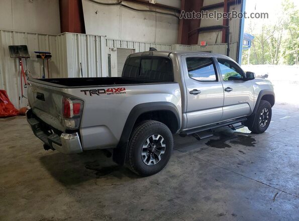 3TYCZ5AN9MT027747 2021 TOYOTA TACOMA Silver უკანა მარჯვენა