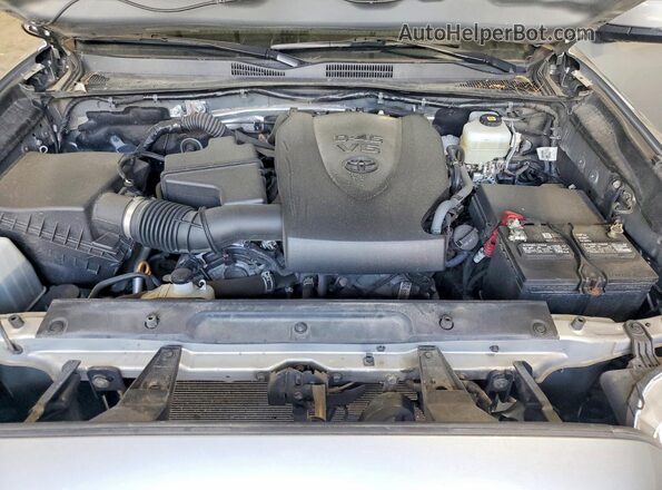 3TYCZ5AN9MT027747 2021 TOYOTA TACOMA Silver უკანა სალონის ხედი