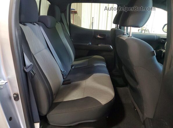 3TYCZ5AN9MT027747 2021 TOYOTA TACOMA Silver უკანა სავარძლების ხედი