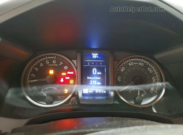 3TYCZ5AN9MT051207 2021 TOYOTA TACOMA White Vista del cuadro de instrumentos