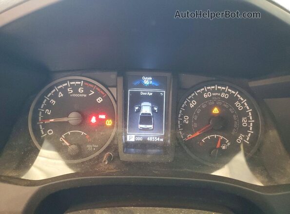 3TYCZ5ANXLT004072 2020 TOYOTA TACOMA Silver Вид щитка приладів