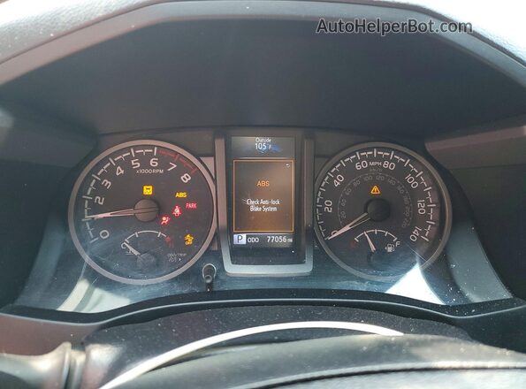 3TYCZ5ANXNT061004 2022 TOYOTA TACOMA White Սարքավորումների վահանակի տեսք