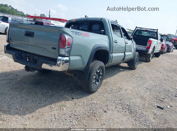 3TYCZ5ANXNT076554 2022 TOYOTA TACOMA Gray Trasero derecho