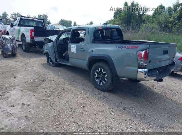 3TYCZ5ANXNT076554 2022 TOYOTA TACOMA Gray Trasero izquierdo
