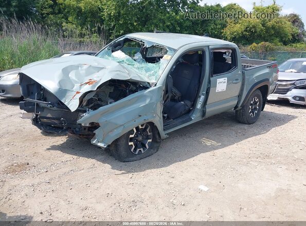 3TYCZ5ANXNT076554 2022 TOYOTA TACOMA Gray Vista tres cuartos delantera izquierda