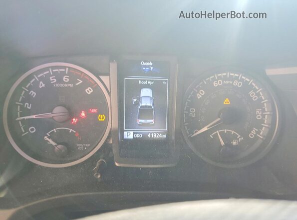 3TYCZ5ANXNT101274 2022 TOYOTA TACOMA Серый Вид щитка приборов