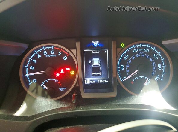3TYCZ5ANXPT151515 2023 TOYOTA TACOMA Black ხელსაწყოთა პანელის ხედი