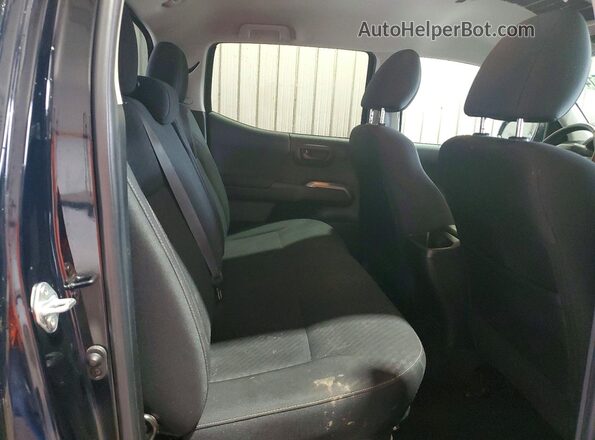 3TYCZ5ANXPT151515 2023 TOYOTA TACOMA Black უკანა სალონის ხედი