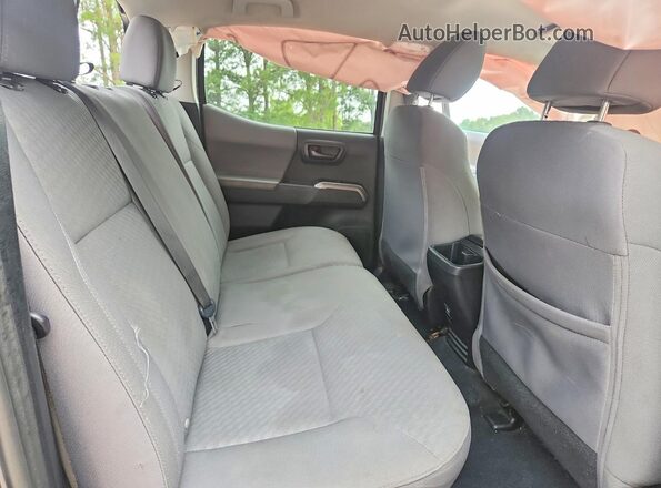 3TYDZ5BN0MT004831 2021 TOYOTA TACOMA Gray Rear seats view