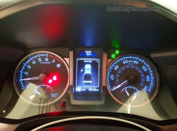 3TYDZ5BN2MT001266 2021 TOYOTA TACOMA White ხელსაწყოთა პანელის ხედი