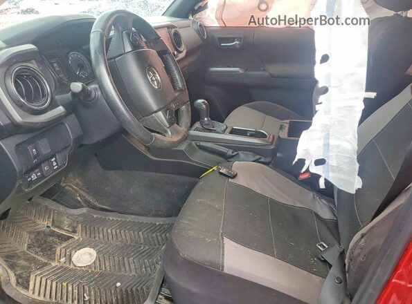 3TYDZ5BN2PT022168 2023 TOYOTA TACOMA Бордовый Вид салона спереди