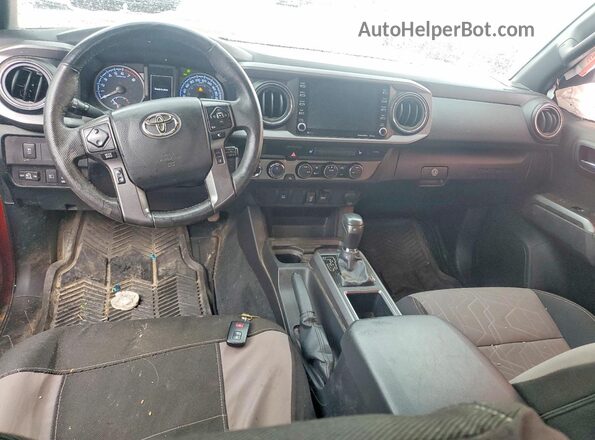 3TYDZ5BN2PT022168 2023 TOYOTA TACOMA Бордовый Вид панели приборов