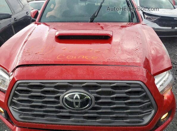 3TYDZ5BN2PT022168 2023 TOYOTA TACOMA Бордовый Вид задней части салона