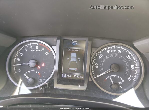 3TYDZ5BN9NT016736 2022 TOYOTA TACOMA Gray Vista de los asientos traseros