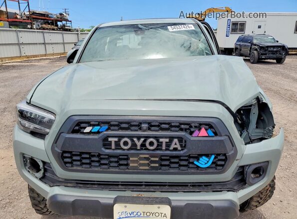 3TYDZ5BNXPT028204 2023 TOYOTA TACOMA Зеленый Вид задней части салона