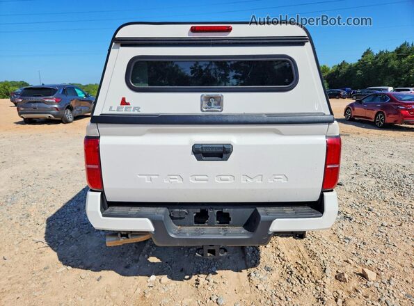 3TYJBAFNXST019361 2025 TOYOTA TACOMA White უკანა ხედი