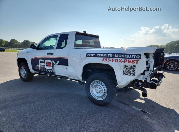 3TYJDAHN1RT012249 2024 TOYOTA TACOMA White Widok naklejki z numerem VIN