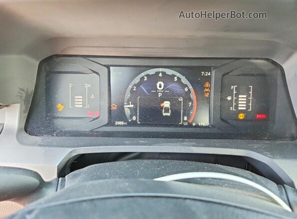 3TYJDAHN3TT044451 2026 TOYOTA TACOMA White Vista del cuadro de instrumentos