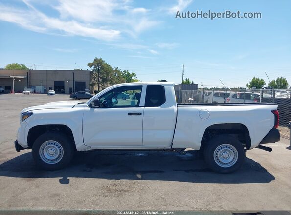 3TYJDAHN4TT052767 2026 TOYOTA TACOMA White სალონის 360-გრადუსიანი ხედი