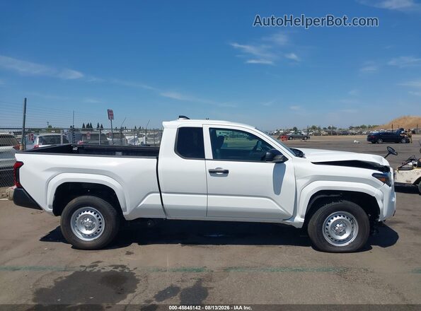 3TYJDAHN4TT052767 2026 TOYOTA TACOMA White უკანა სალონის ხედი