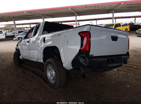 3TYJDAHN5RT013727 2024 TOYOTA TACOMA White უკანა მარცხენა
