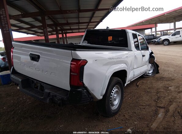 3TYJDAHN5RT013727 2024 TOYOTA TACOMA White უკანა მარჯვენა