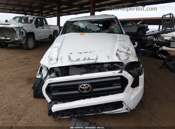 3TYJDAHN5RT013727 2024 TOYOTA TACOMA White წინა პანელის ხედი