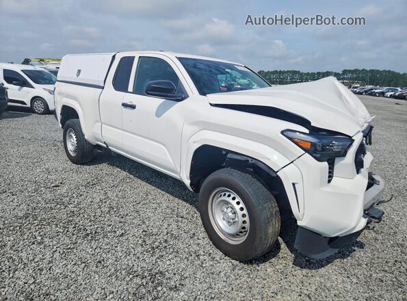 3TYJDAHN6RT011050 2024 TOYOTA TACOMA Белый Передняя правая четверть