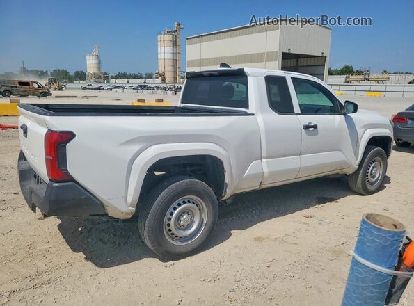 3TYJDAHN6ST018831 2025 TOYOTA TACOMA White უკანა მარჯვენა