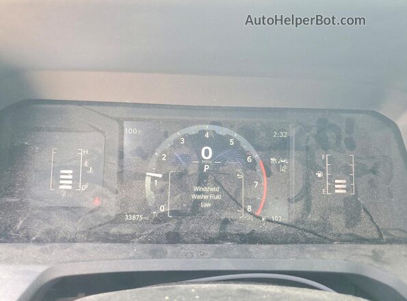 3TYJDAHN6ST018831 2025 TOYOTA TACOMA White ხელსაწყოთა პანელის ხედი