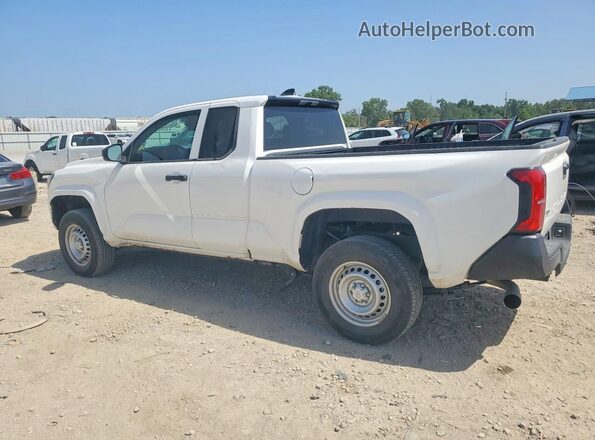 3TYJDAHN6ST018831 2025 TOYOTA TACOMA White უკანა მარცხენა