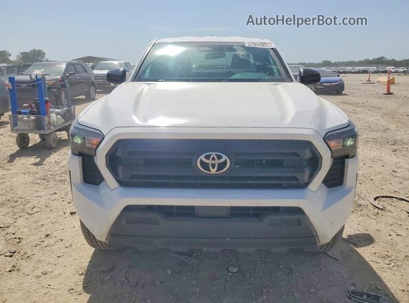 3TYJDAHN6ST018831 2025 TOYOTA TACOMA White წინა ხედი
