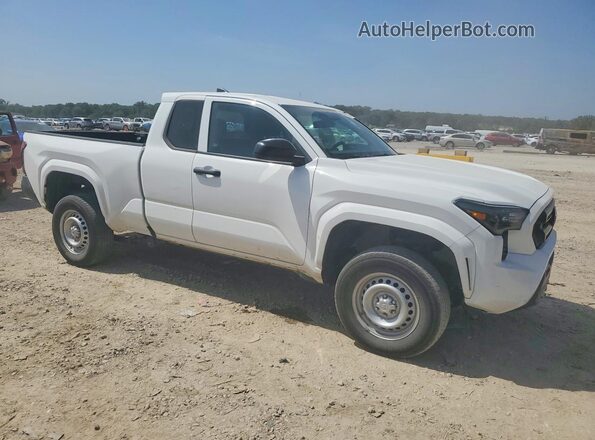 3TYJDAHN6ST018831 2025 TOYOTA TACOMA White წინა მარჯვენა