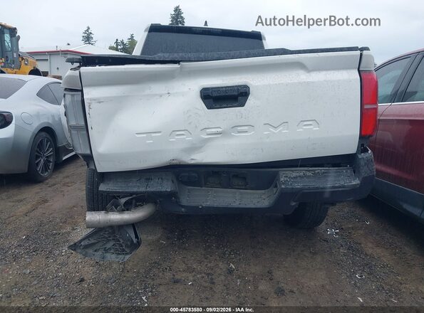 3TYJDAHN6ST021826 2025 TOYOTA TACOMA White Դիմացի տեսք