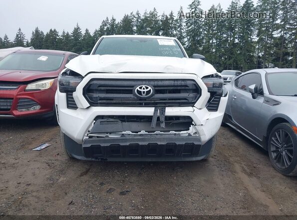 3TYJDAHN6ST021826 2025 TOYOTA TACOMA White Սարքավորումների վահանակի տեսք