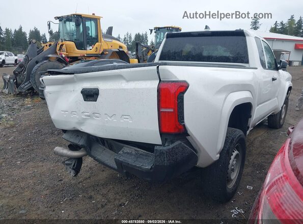 3TYJDAHN6ST021826 2025 TOYOTA TACOMA White Հետևի աջ