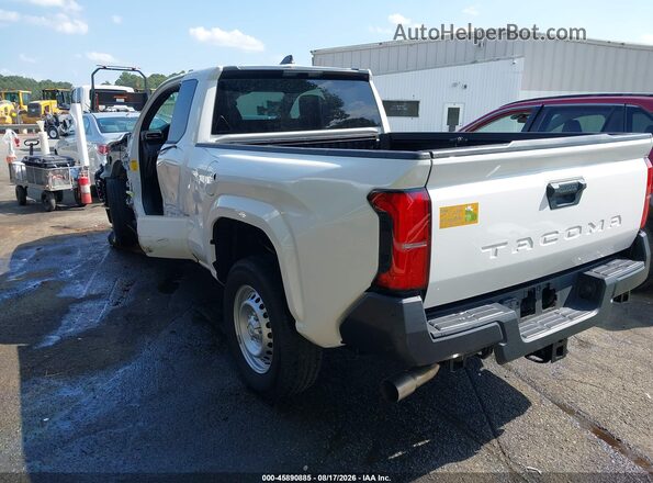 3TYJDAHN6ST023592 2025 TOYOTA TACOMA White Задня ліва чверть