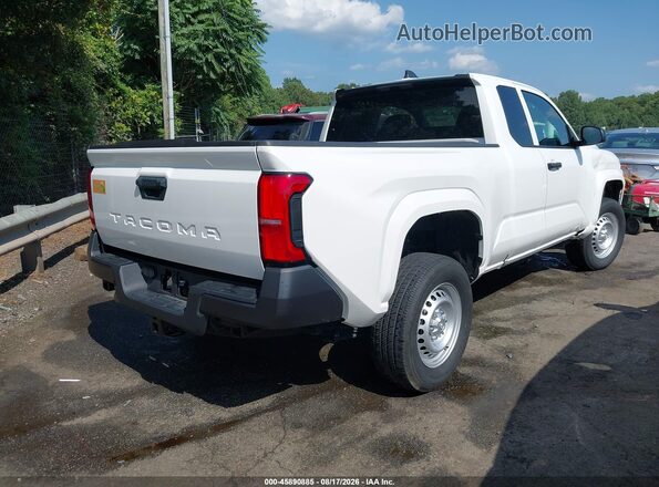 3TYJDAHN6ST023592 2025 TOYOTA TACOMA White Задня права чверть