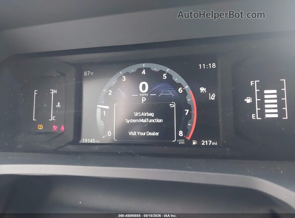 3TYJDAHN6ST023592 2025 TOYOTA TACOMA White Вид задніх сидінь