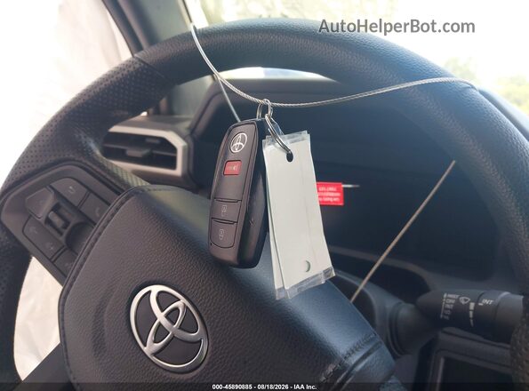3TYJDAHN6ST023592 2025 TOYOTA TACOMA White Вид панелі приладів
