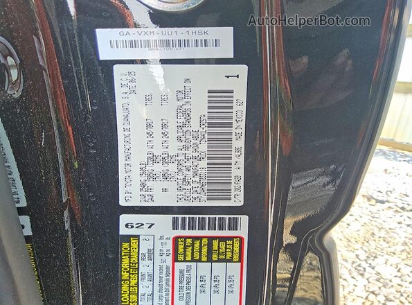 3TYJDAHN6ST033118 2025 TOYOTA TACOMA Черный Вид панели приборов