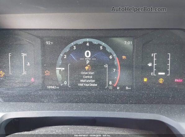 3TYJDAHNXST025636 2025 TOYOTA TACOMA White Vista tres cuartos delantera izquierda