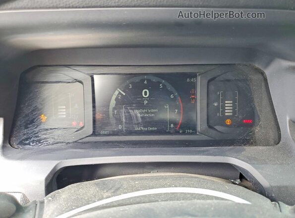 3TYJDAKN1TT025325 2026 TOYOTA TACOMA White Vista del cuadro de instrumentos